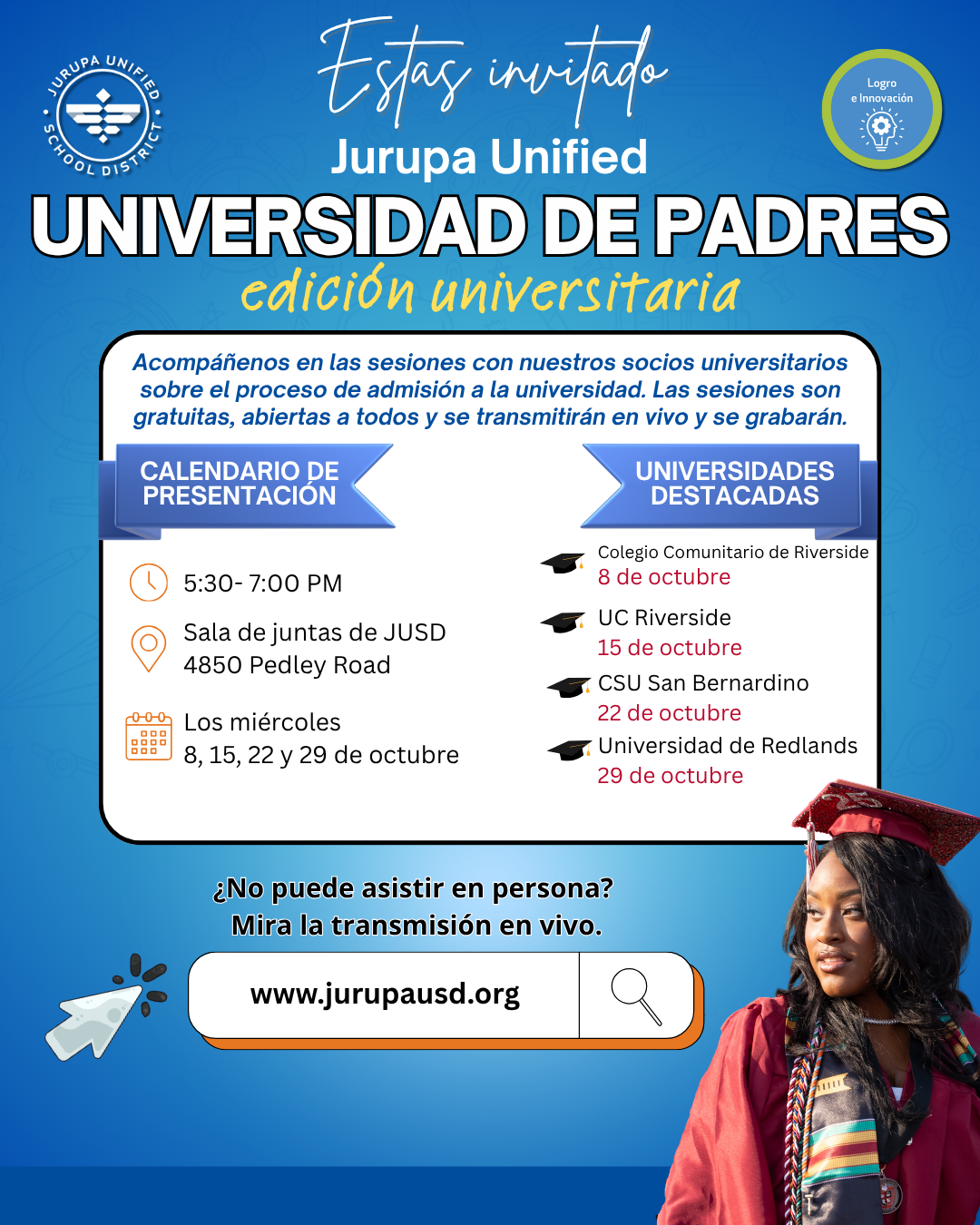 spanish flyer for high school parent university