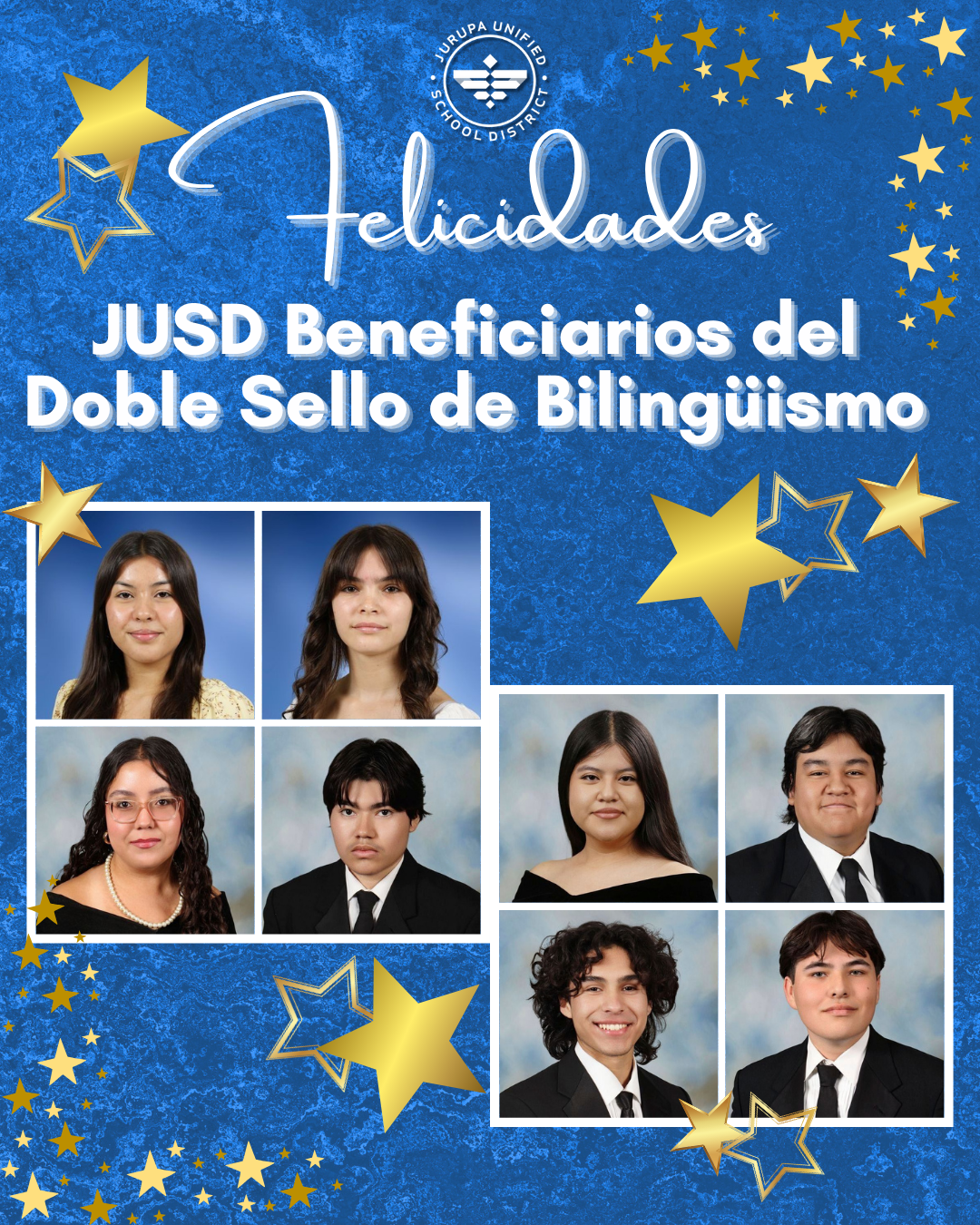 spanish graphic with the students