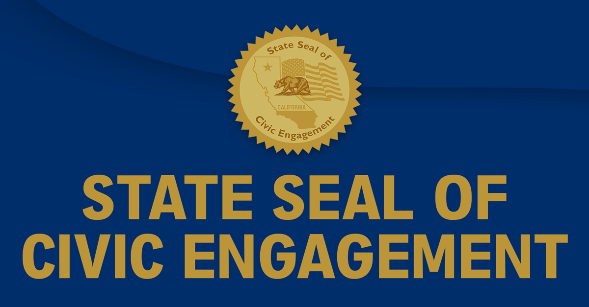 State Seal of Civic Engagement Logo