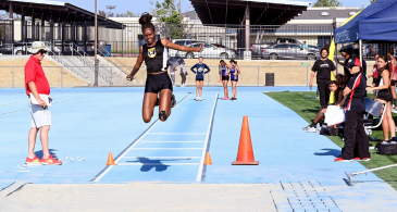 Mia Green during League Finals at JVHS