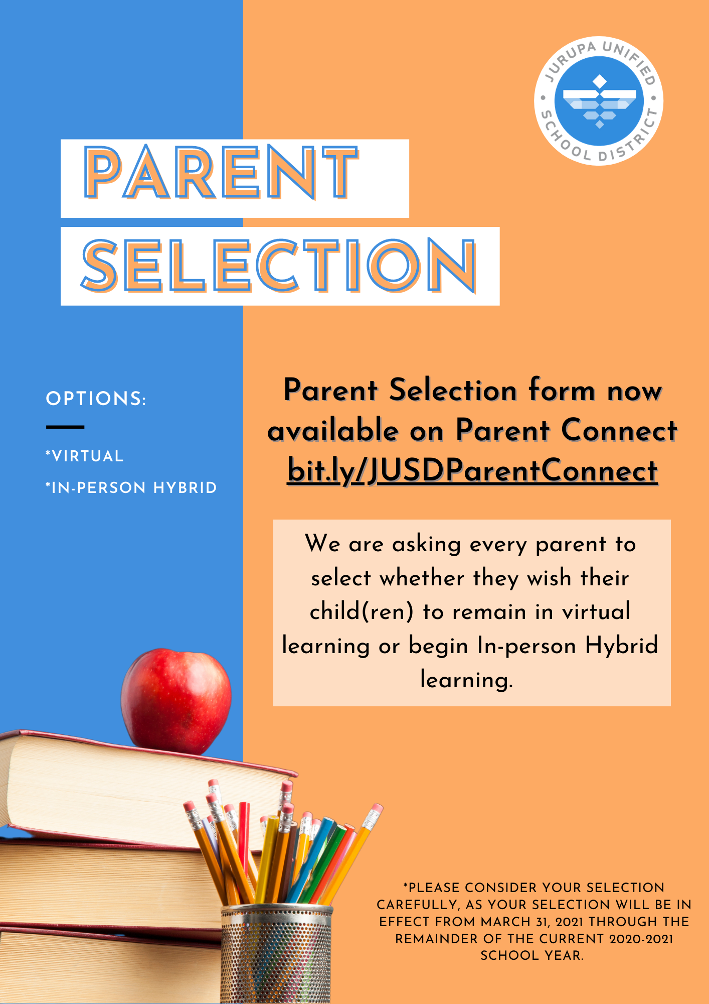 Parent Selection Form English