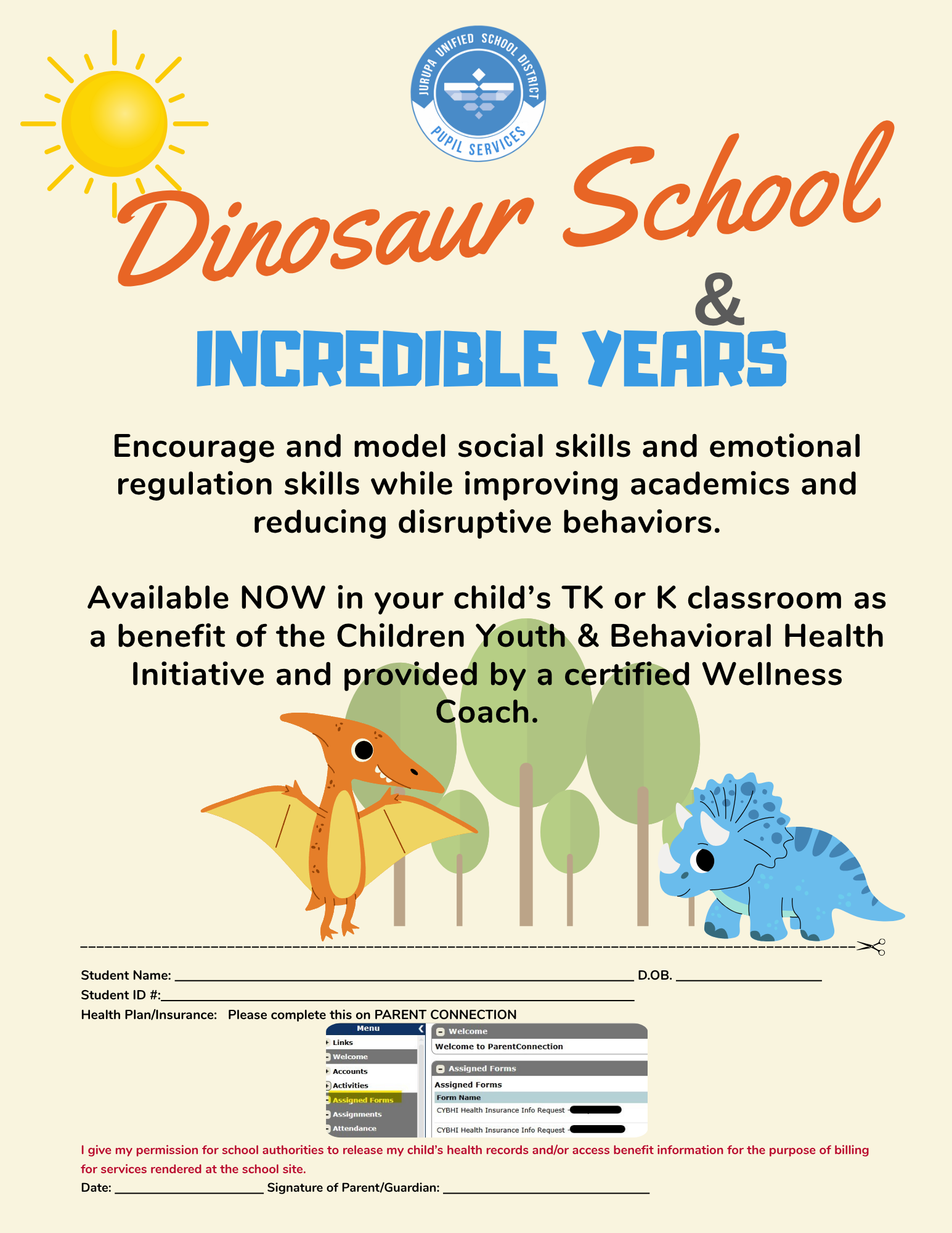 Dinosaur School poster 1
