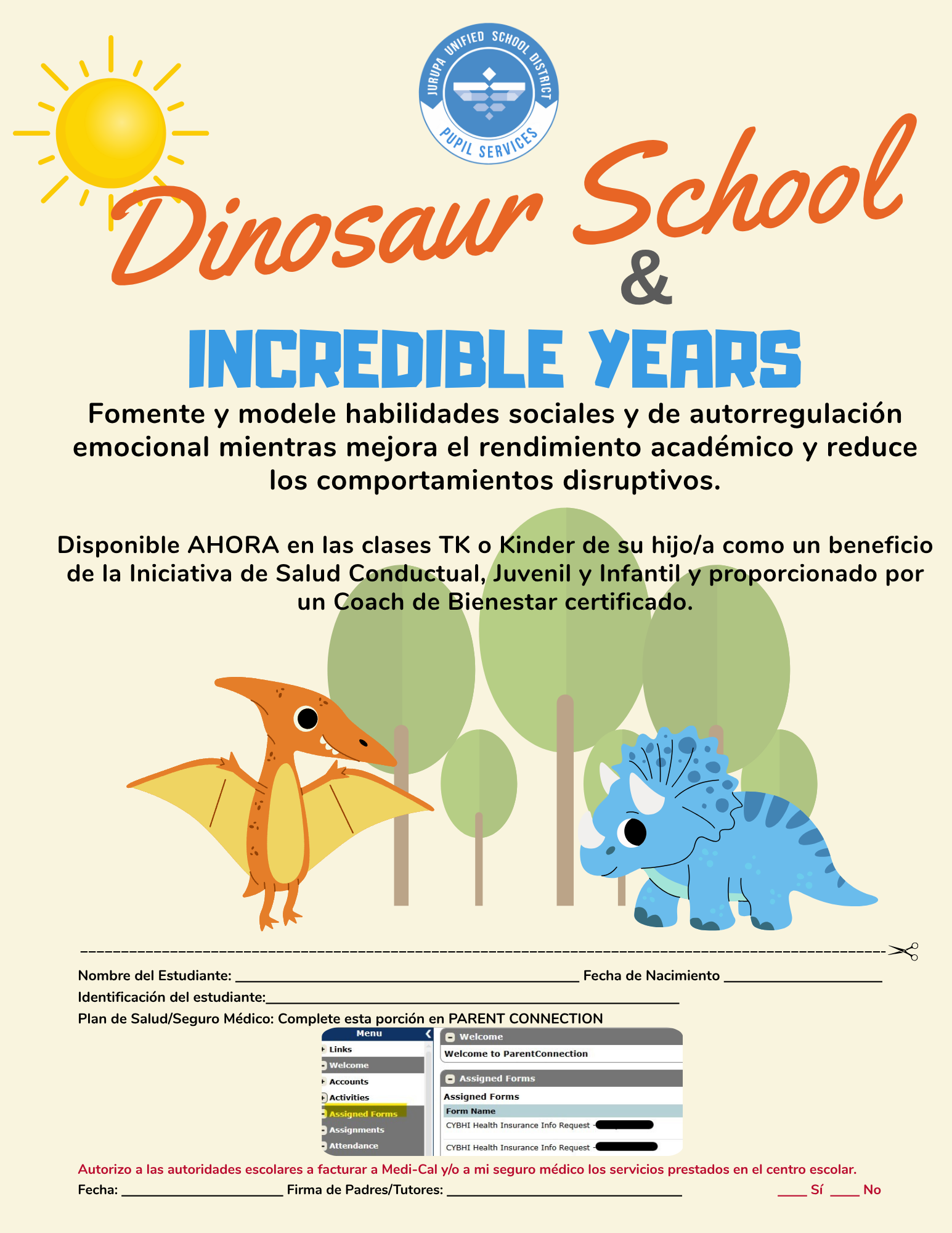 Dinosaur School poster 2