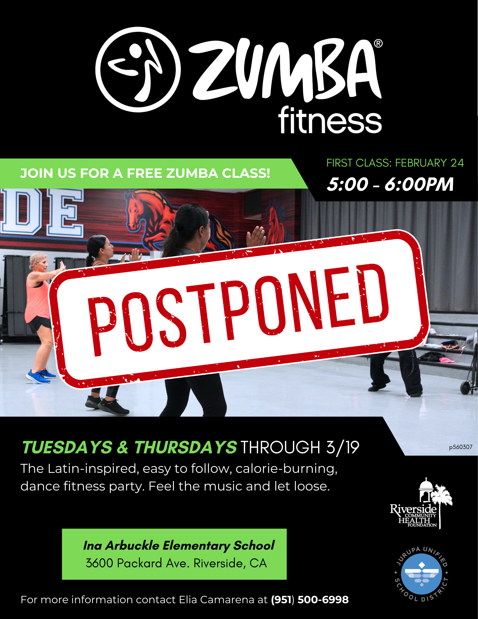 Zumba flyer – Ina Arbuckle Elementary – page 2