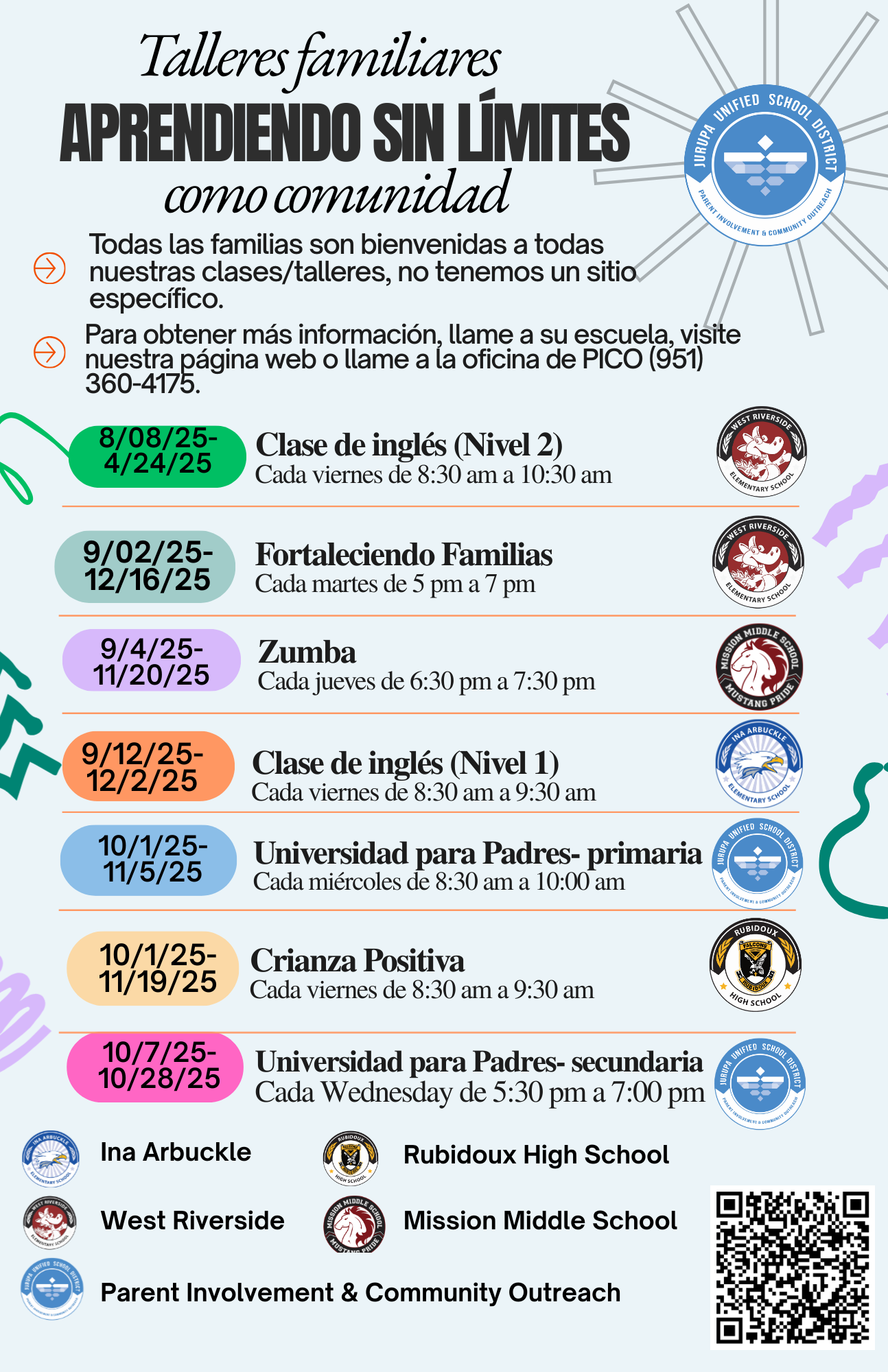 Parent Workshops flyer one(Spanish).png
