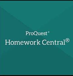 ProQuest Homework Central Logo