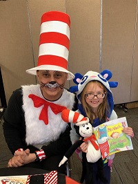 Cat in the Hat and Student