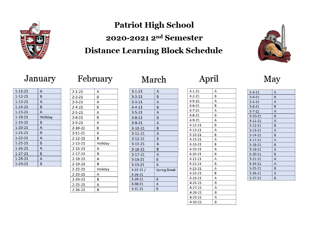 del sol academy bell schedule