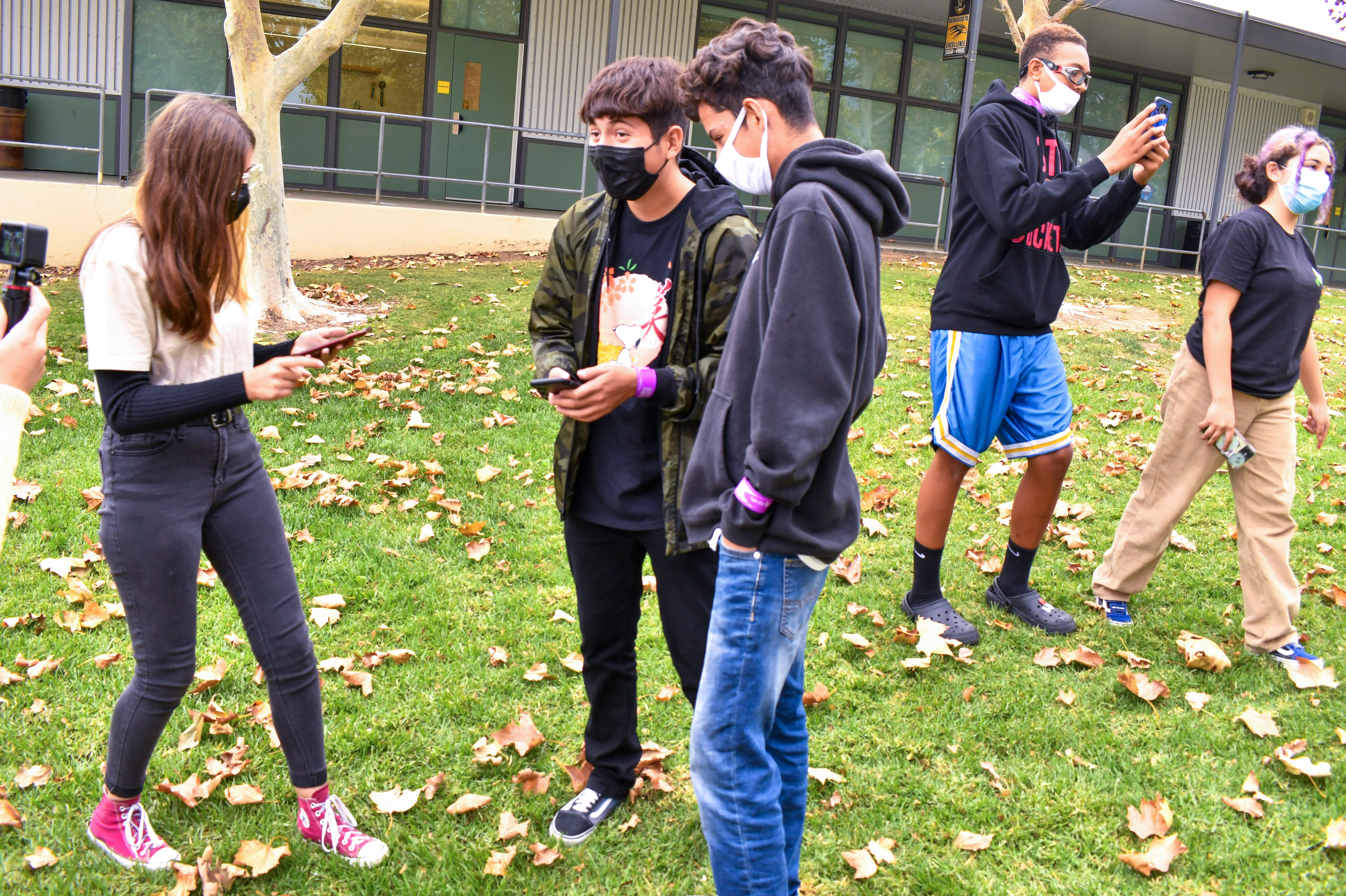 students training